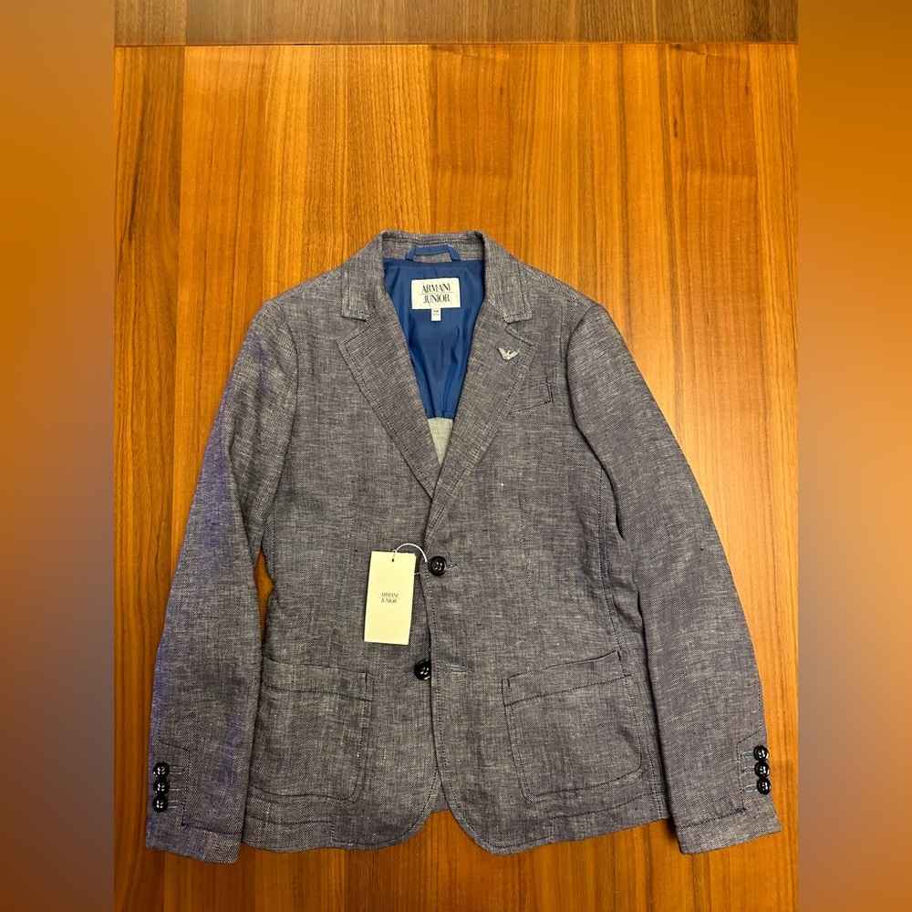 Armani Junior Grey Jacket Size 10A